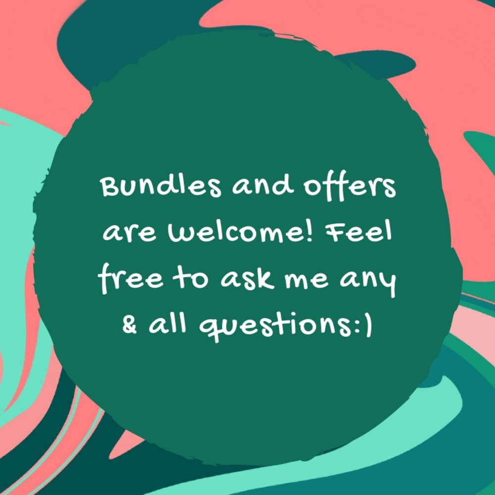 Bundles & Offers Are Welcome!!